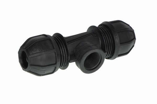 Trans Tee 21-27mm X 1'' BSP FI