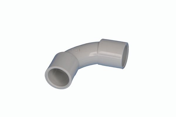 Conduit Bend 16mm Grey