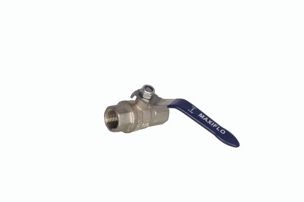 Ball Valve Brass 15mm SS Handl