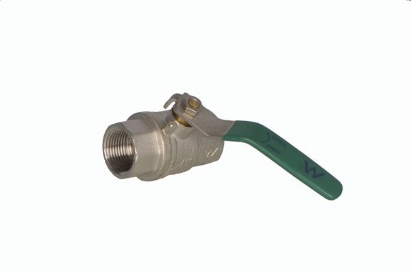 Ball Valve Brass 20mm SS Handl
