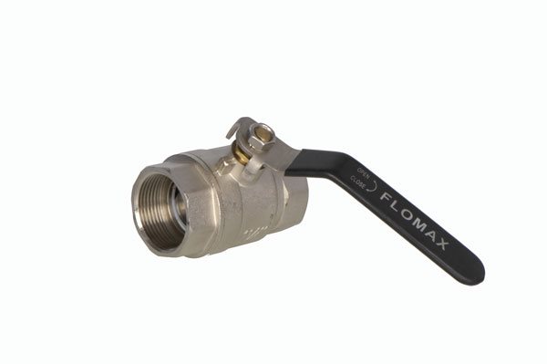 Ball Valve Brass 32mm SS Handl