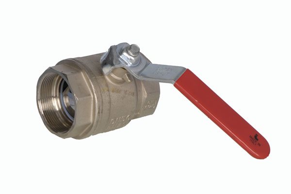 Ball Valve Brass 50mm SS Handl