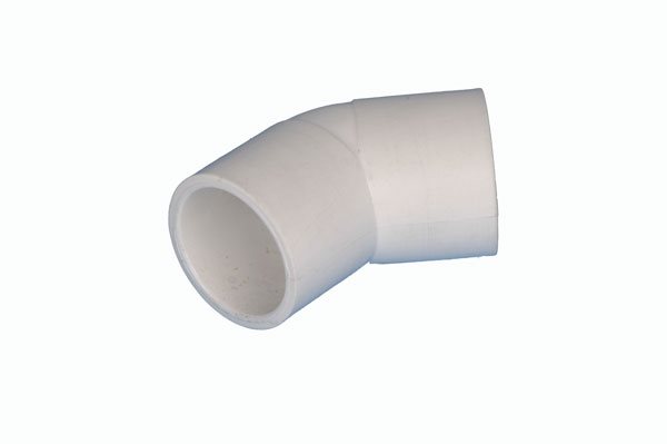 Elbow PVC 25mm X 45 Deg