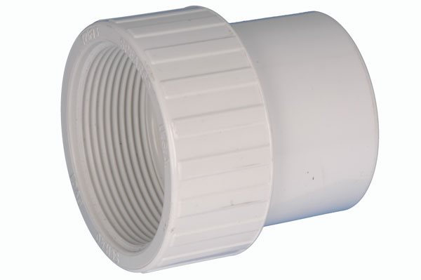 Faucet Adapt PVC 50mm X 2''