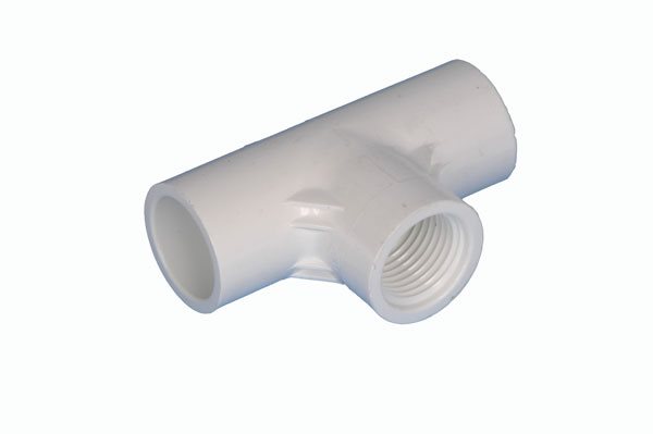Faucet Tee PVC 15mm X 1/2''