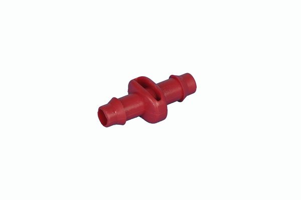 Joiner Poly LD 5mm Barb Red