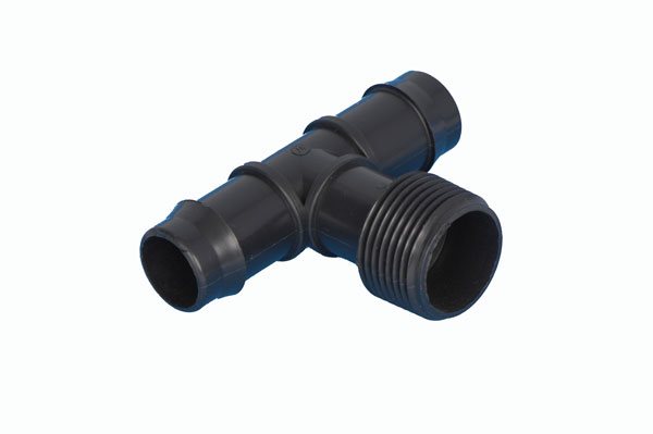 Tee Poly 19mm Barbed X 3/4''mi