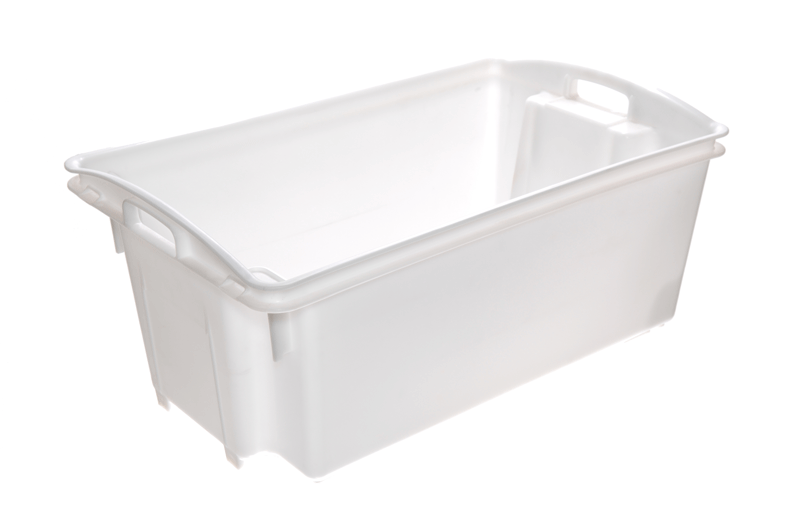 MENZEL PLASTICS | crate okka 55l fish natural